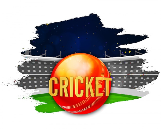 Download Free Download This Free Vector Cricket Stadium With Red Ball Use our free logo maker to create a logo and build your brand. Put your logo on business cards, promotional products, or your website for brand visibility.