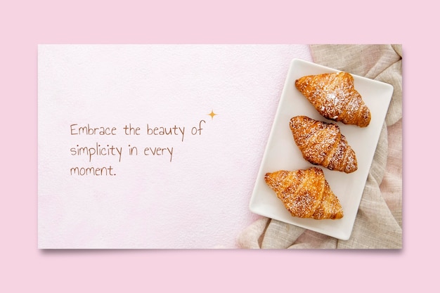 Free vector croissants photography desktop wallpaper