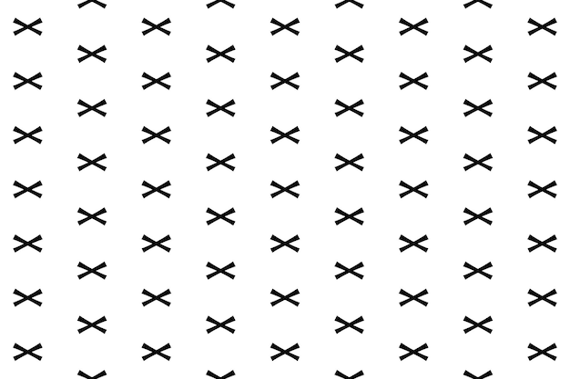 Free vector crosses pattern background