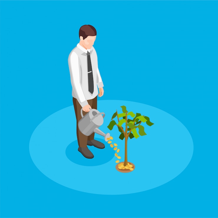 Free Vector crowdfunding illustration