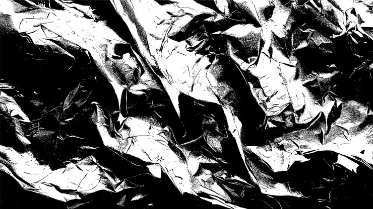 Free Vector crumpled and distorted plastic texture