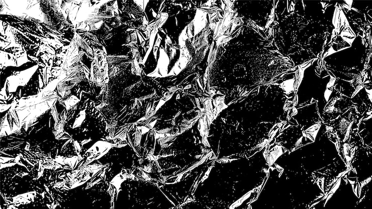 Free Vector crumpled and distorted plastic