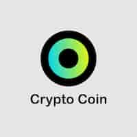 무료 벡터 crypto coin bitcoin 로고 새 디자인