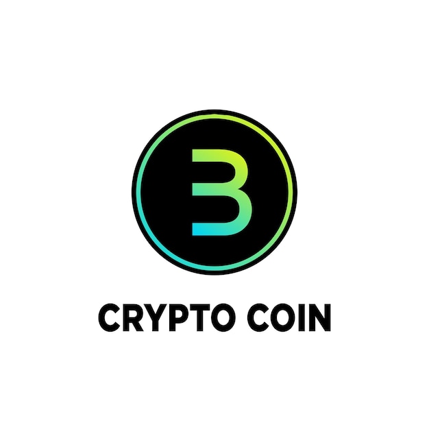 Free vector crypto coin logo new design