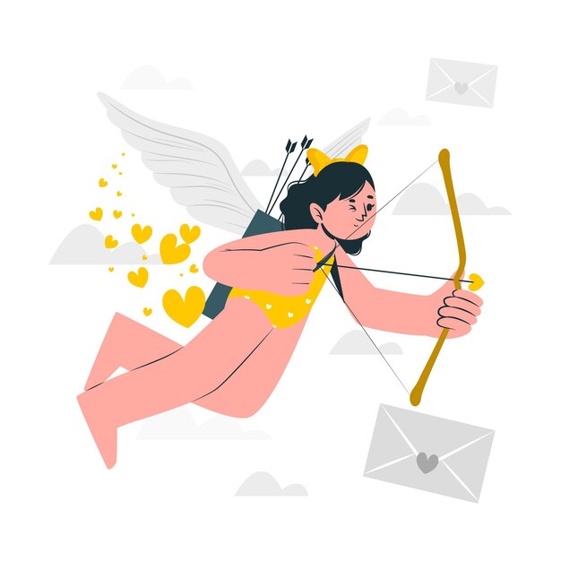 Cupid concept illustration