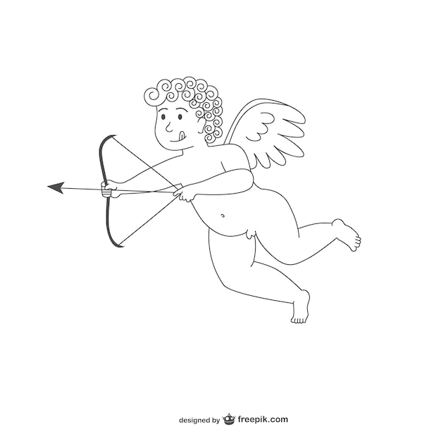 Cupid drawing