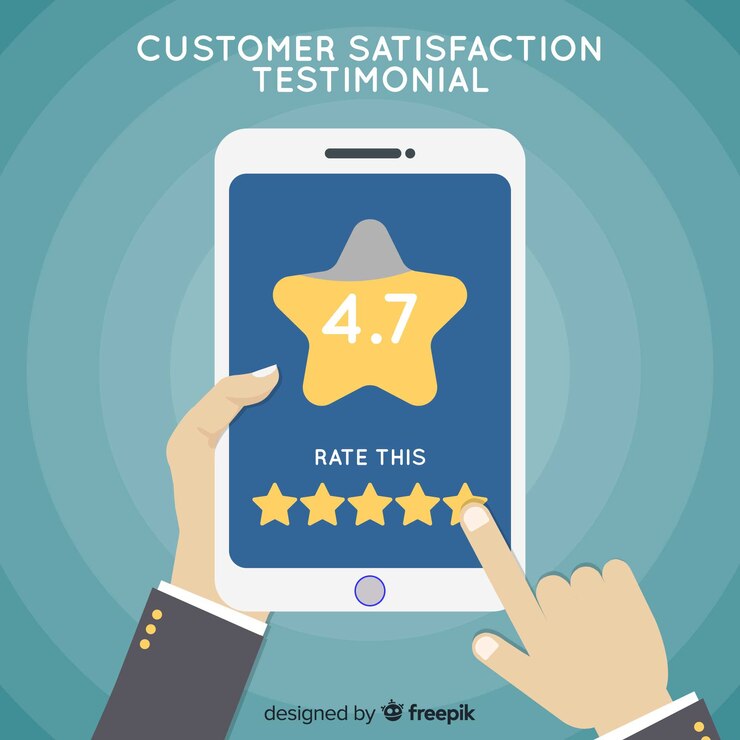 Free Vector customer satisfaction concept