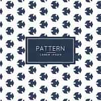 Free vector cute abstract shape pattern