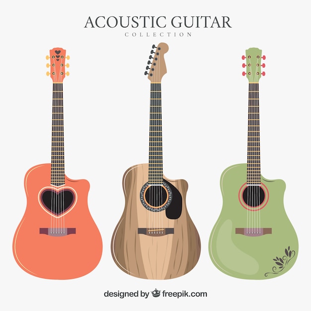 Cute Acoustic Guitars