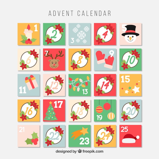 Cute advent calendar