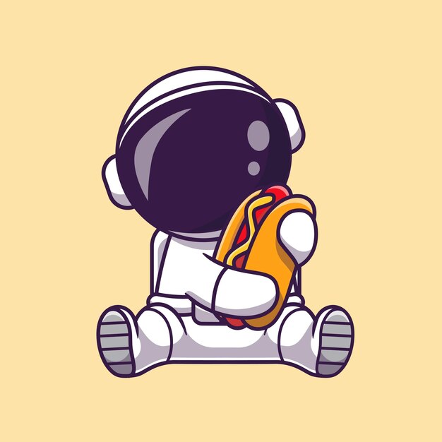 かわいいロケットは 漫画のアイコンのイラストを起動します 無料のベクター