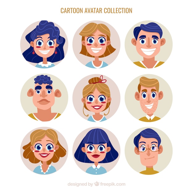 Cute avatar collection