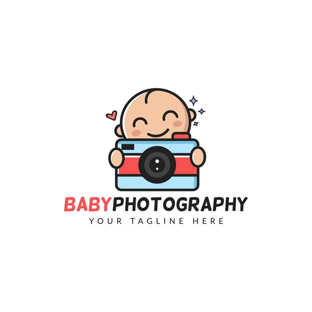 Download Free Cute Baby Hold Camera Logo Premium Vector Use our free logo maker to create a logo and build your brand. Put your logo on business cards, promotional products, or your website for brand visibility.
