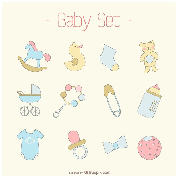 Cute baby set