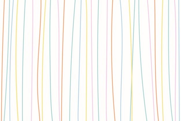 Free vector cute background vector with pastel lines pattern