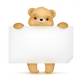 Background design simpatico orso