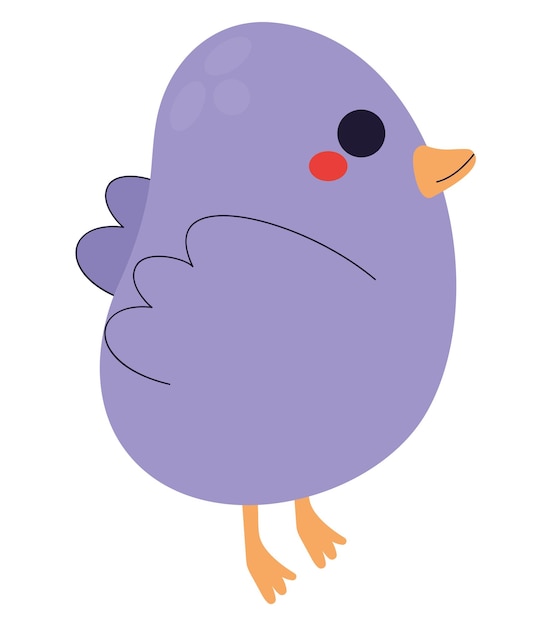 Free vector cute bird design