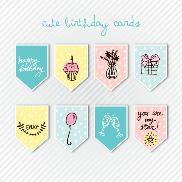 Cute birthday cards