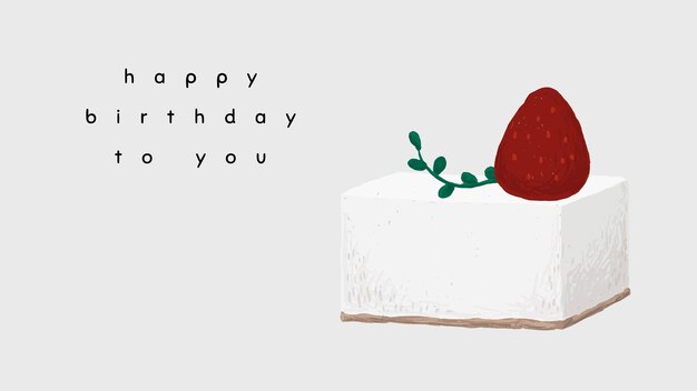 誕生日ケーキ 画像 無料のベクター ストックフォト Psd