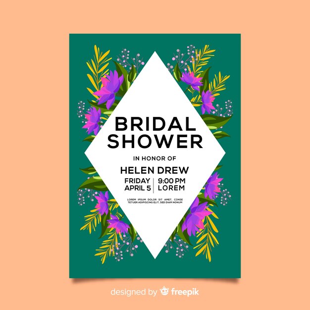 Cute Bridal Shower Design