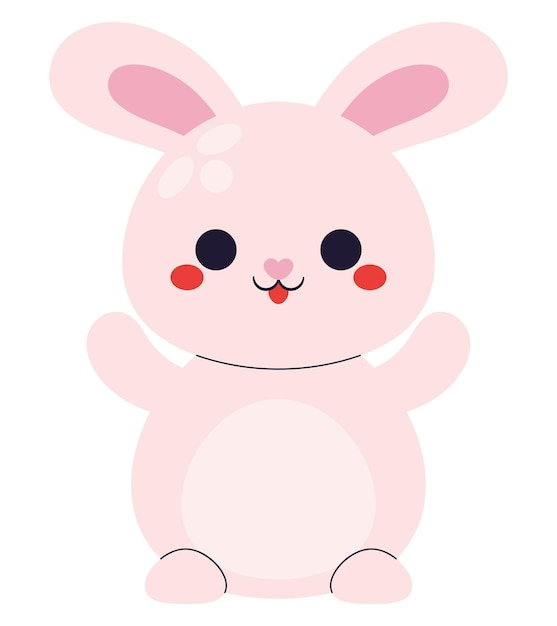 Free Vector cute bunny design