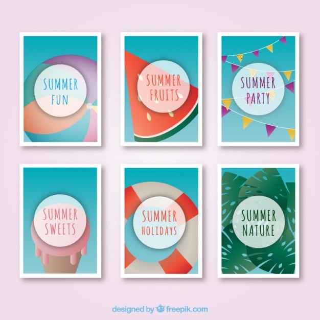 Cute cards for summer