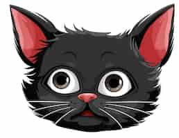 Free vector cute cat cartoon character