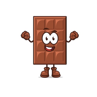 Cute character chocolate design picture