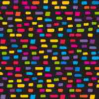 Free vector cute colourful hand drawn pattern design