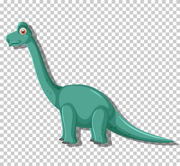 귀여운 디플로도쿠스 공룡 절연