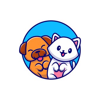 かわいい猫とコーギー犬漫画ベクトルアイコンイラスト 動物の友達アイコンの概念は プレミアムベクトルを分離しました フラット漫画スタイル 無料のベクター かわいい猫とコーギー犬漫画ベクトルアイコンイラスト 動物の友達アイコンの概念は プレミアムベクトルを分離しました フラット漫画スタイル 無料のベクター