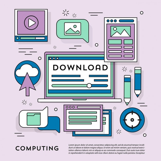 コンピュータについてのかわいい要素