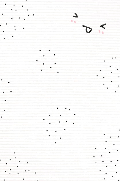 かわいい絵文字背景ベクトル落書きスタイルで舌を突き出します 無料のベクター