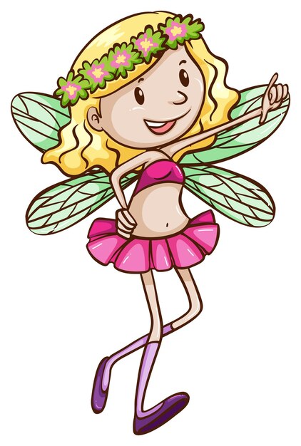 A cute fairy