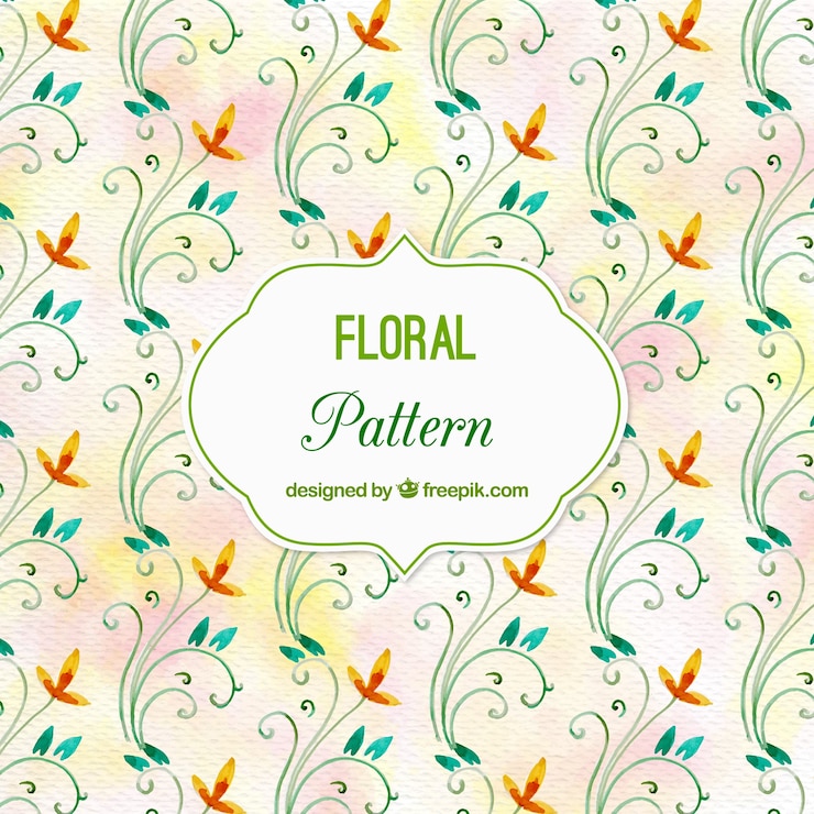 मुफ़्त वेक्टर cute floral pattern