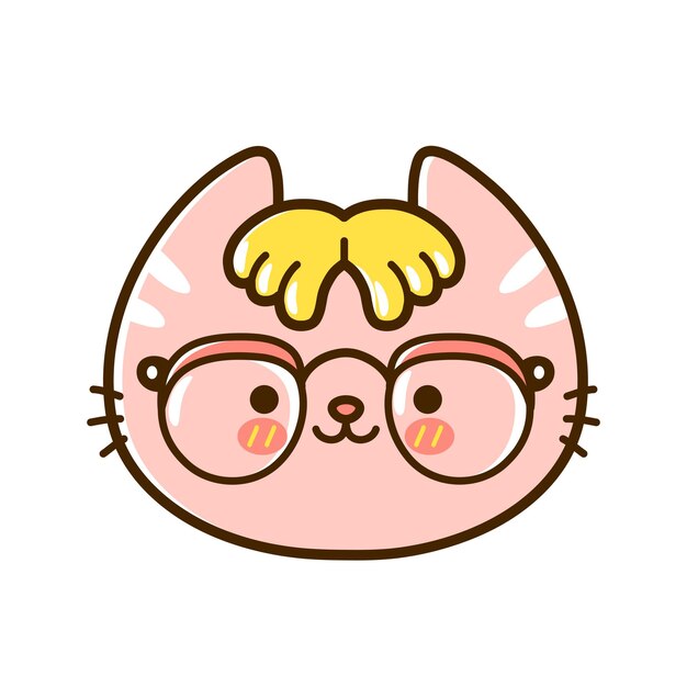 猫のアイコン集 無料のベクター