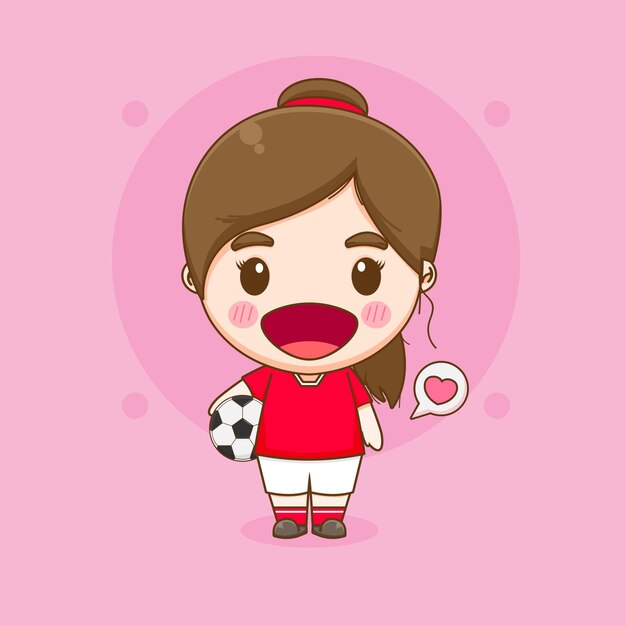 サッカー選手のロゴのデザインテンプレートのセット プレミアムベクター