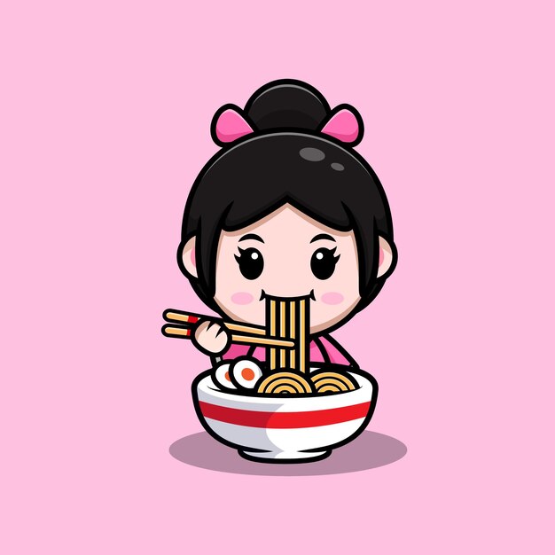 日本人女性 プレミアムベクター