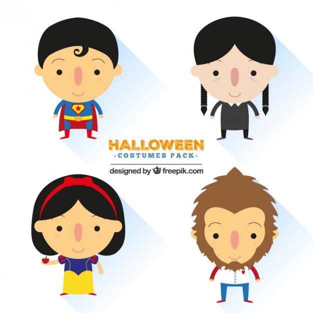 Cute halloween costumes pack