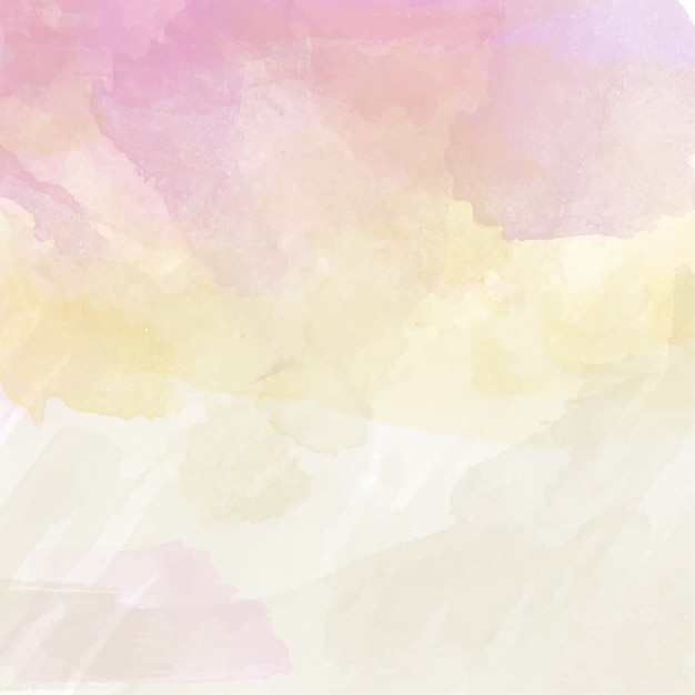 Cute hand painted watercolor background