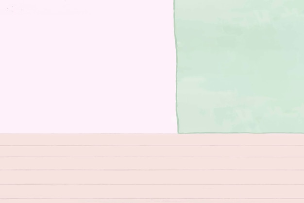 Cute hd background, pastel design vector