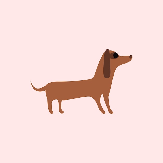 Cute illustration of a dog