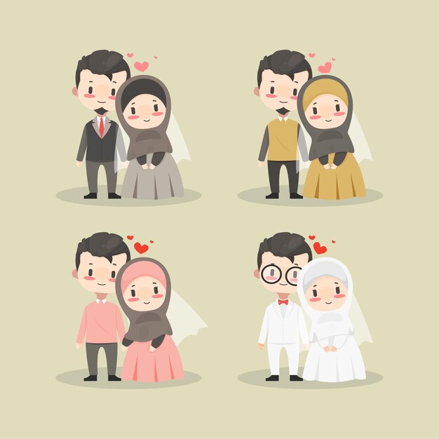 カップル 真綿 め の イラスト 19