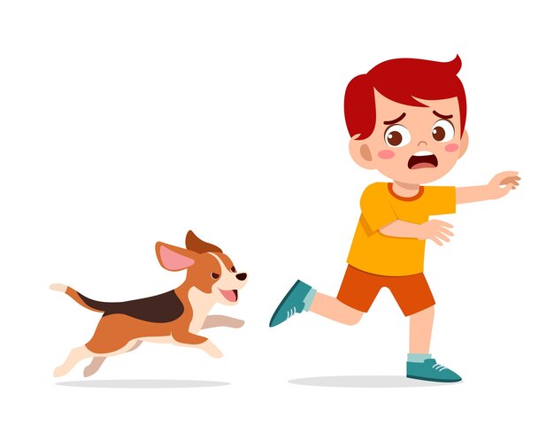 犬が人間を攻撃しているランディングページのセット 攻撃的な犬が人を噛んだり吠えたりする プレミアムベクター 犬が人間を攻撃しているランディングページのセット 攻撃的な犬が人を噛んだり吠えたりする プレミアムベクター