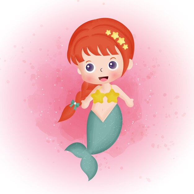 人魚のイラスト 画像 無料のベクター ストックフォト Psd
