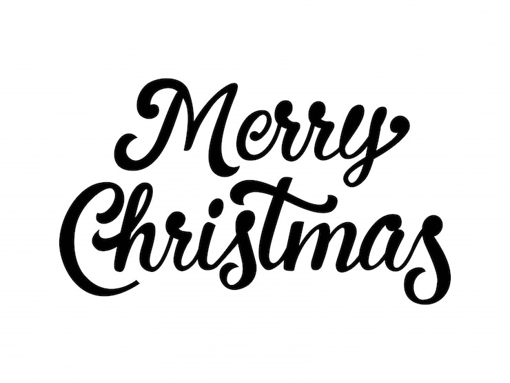 Free Vector cute merry christmas design