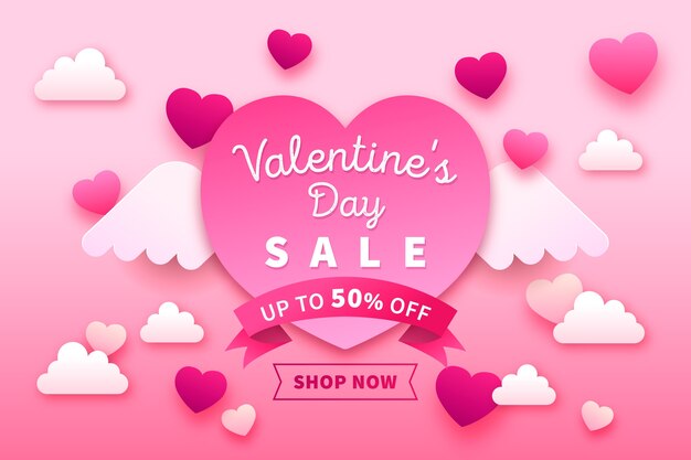 Cute offer  valentine day sale