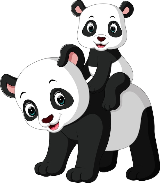 panda cartoon