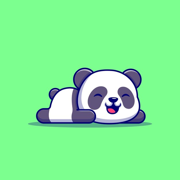 Cute Panda Sleeping