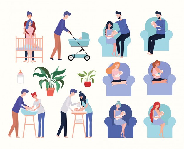 Maternity leave Vectors & Illustrations for Free Download | Freepik